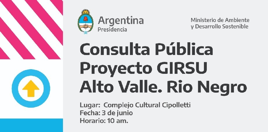 Convocatoria a Consulta Pblica Proyecto GIRSU 